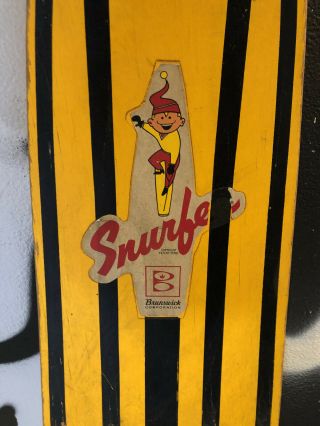 1966 Snurfer - The Snowboard - Rare To Find An Surfboard 4 Snow