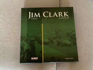 Race,  Rally Book Rare Jim Clark Racing Hero By Mcklein F1 Rally