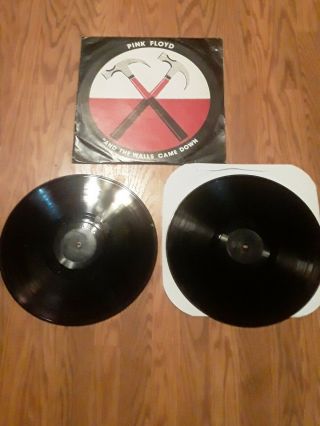 Pink Floyd - “and The Walls Came Down” — 2 Lps Rare
