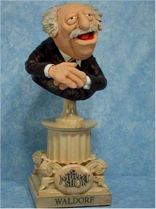 The Muppet Show 25 Years Buste Waldorf Muppets By Sideshow Weta