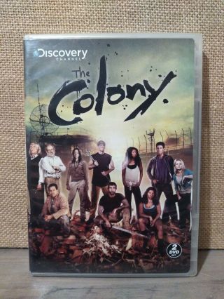 The Colony - Season 2 - Dvd,  2 - Disc Set Rare Oop Discovery Channel.  Region 1 Us