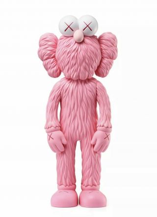 KAWS BFF Pink Edition Open Edition Vinyl Figure Pink Authentic 2