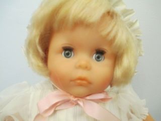 Adorable,  All Vintage Honey Bun Vinyl & Cloth Baby Doll By Effanbee
