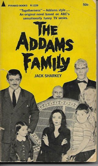 The Addams Family Jack Sharkey Pyramid Books Paperback First Printing 1965