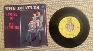 Beatles,  single,  Tollie,  1964,  Love me do/ps i love you.  RARE 2