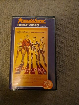 Class Of 1984 Roadshow Home Horror Video Betamax - Not Vhs - Rare