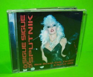 Sigue Sigue Sputnik ‎new Ocean Club March 1986 Cd Rare Limited Numbered Edition