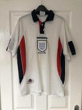 Rare Old England 1997 Football Shirt Size Adults Medium
