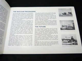 DUNGENESS ' A ' Nuclear Power Station rare c.  1966 booklet,  plans,  siting,  workings 3