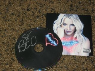 Rare Britney Spears Signed Britney Jean Cd