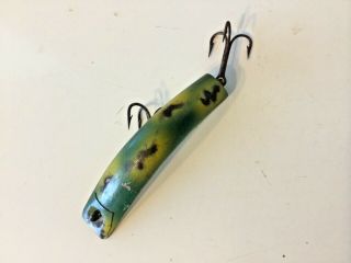 Vintage Kautzky Lazy Ike 2 Fishing Lure 2 1/2 Inches Over 40 Years Old
