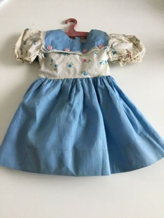 Vintage Dress For Composition Or Hard Plastic Doll