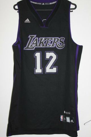 Rare Nba Los Angeles Lakers Limited Edition Basketball Jersey - 12 Brown