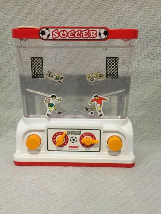 Vintage Rare Tomy Classics Soccer Water Game Great