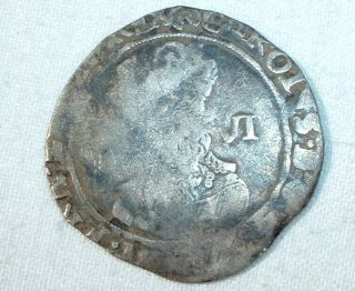 Rare Stuart Britain - Charles I - Hammered Silver Sixpence