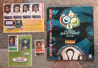 Complete Panini Germany 2006 World Cup Football Album Plus Rare Stickers