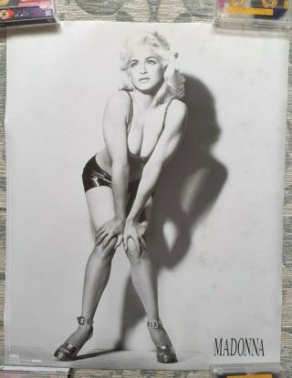 Madonna Stunning Steven Meisel Approx 20x16 Official Poster 1992 Winterland Rare
