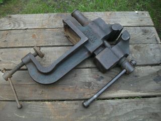 Rare Record Metalworking vice,  engineer,  No.  773 extra large clamp,  3 1/4 