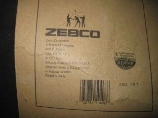 Vintage 1992 SEALD Zebco 101 Rod Reel Combo USA RARE 5 ' 2PC SPINCAST MEDIUM 3