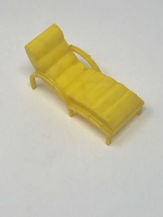 Vintage Marx Yellow Lounge Chair
