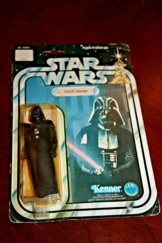 Star Wars Vintage Kenner 12 Back Darth Vader Moc 1978 1977