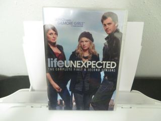 Life Unexpected Complete Series,  First & Second Seasons 1 - 2,  Dvd Rare 6 Disc