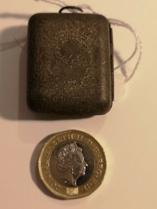 Rare Antique miniature David Bryce & Son c1895 midget book Testament & CASE 3