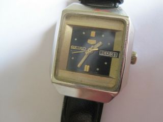 VERY RARE VINTAGE 1981 SEIKO AUTO MECHANICAL DAY/DATE LADIES WATCH 2906 - 524A 2