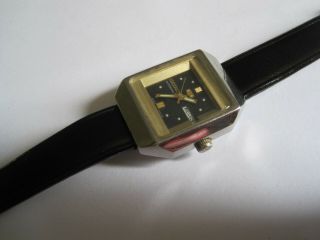 VERY RARE VINTAGE 1981 SEIKO AUTO MECHANICAL DAY/DATE LADIES WATCH 2906 - 524A 3