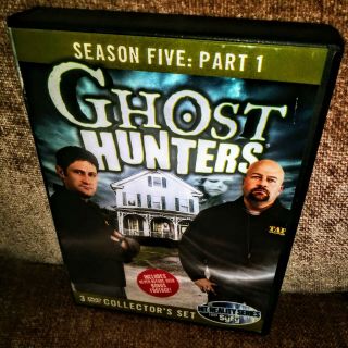 Ghost Hunters: Season 5,  Part One (dvd,  3 Disc) Rare Oop Five 1 Syfy Vg Shape