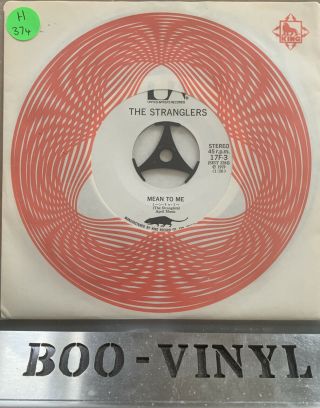 The Stranglers - Choosey Susie 7” Vinyl Single Japanese Issue Rare Nr Con
