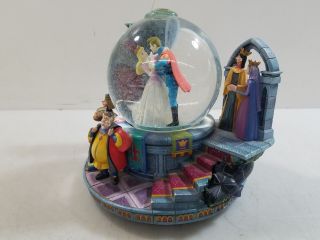 Disney Once Upon a Dream Sleeping Beauty Musical Water Snow Globe - Rare 3
