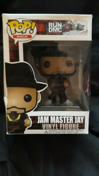 Funko Pop Rocks Run Dmc Jam Master Jay 11 Box Damage.