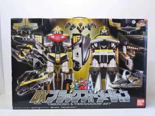 Power Rangers Time Force Timeranger Dx Timerobo & Timeshadow Set From Japan