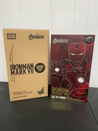 Marvel Hot Toys Iron Man Mk Vii 1/6 Avengers Endgame Tony Spider