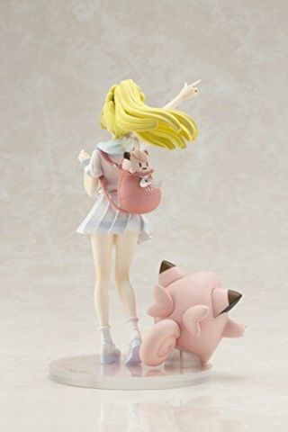 Pokemon Center Japan Limited Figure Lillie & Clefairy 1/8 Japanese 2