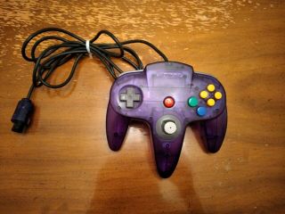 Nintendo 64 N64 Controller - Funtastic Grape Rare - Authentic |