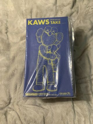 Kaws Take Blue Figure Companion In Hand