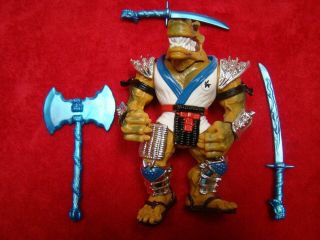 Rare Tmnt Shogun Shoate 1994 Ninja Turtles Complete With Blue Weapons