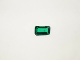 . 23ct Loose Antique Emerald Cut Lab Created Emerald Gemstone 5 X 3mm