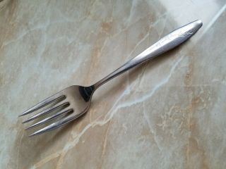 Antique Vintage Collectible Fork 6.  25 " Wallace Stainless Steel - Day