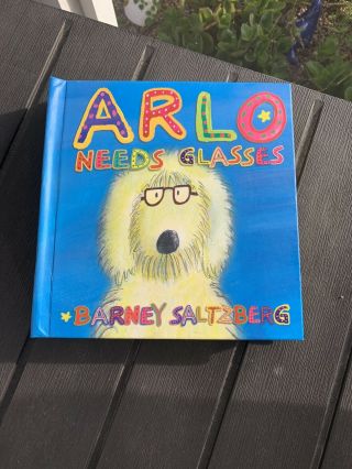 Arlo Needs Glasses Pop - Up Book 2012 - Barney Saltzberg Rare Hardcover Optometrist