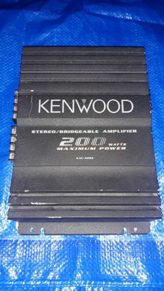 Kenwood Kac - 4285 Amp Old School Vintage Rare Amplifier Bench