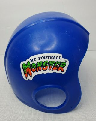 My Pet Monster Football Player Helmet Only Amtoy Vtg 80’s 1986 Rare Htf