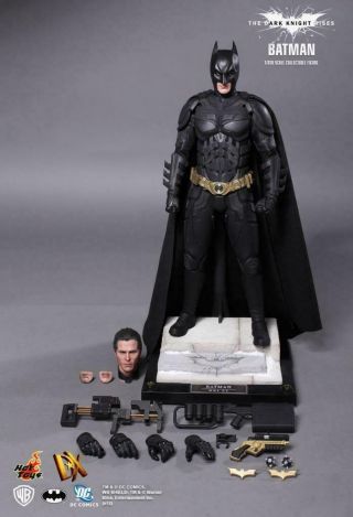 Hot Toys 1/6 The Dark Knight Rises Batman Bruce Wayne Dx 12