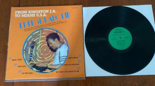 Ernest Ranglin From J.  A.  To U.  S.  A Nm Og 1983 Uk Lp Vista Sounds Vslp 4008 Rare