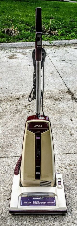 Panasonic Jet - Flo Mc - 6210 | Upright Vacuum | Vintage,  Rare | |
