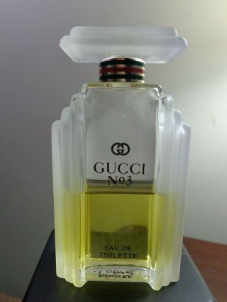 Gucci No 3 By Gucci For Women - 2.  0 Oz/60 Ml Perfume Edt Splash Vintage Rare
