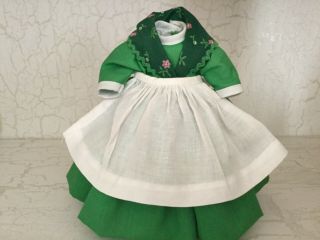 Vintage Green Dress Set For Your 8 " Madame Alexander Dolls