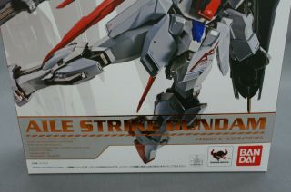 METAL BUILD Mobile Suit Gundam SEED Aile Strike Gundam Bandai Japan 3